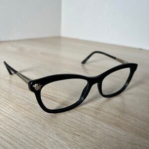 Versace Mod.3224 GB1 Eyeglasses Cat Eye Black Frames PARTS ONLY 54-17-140